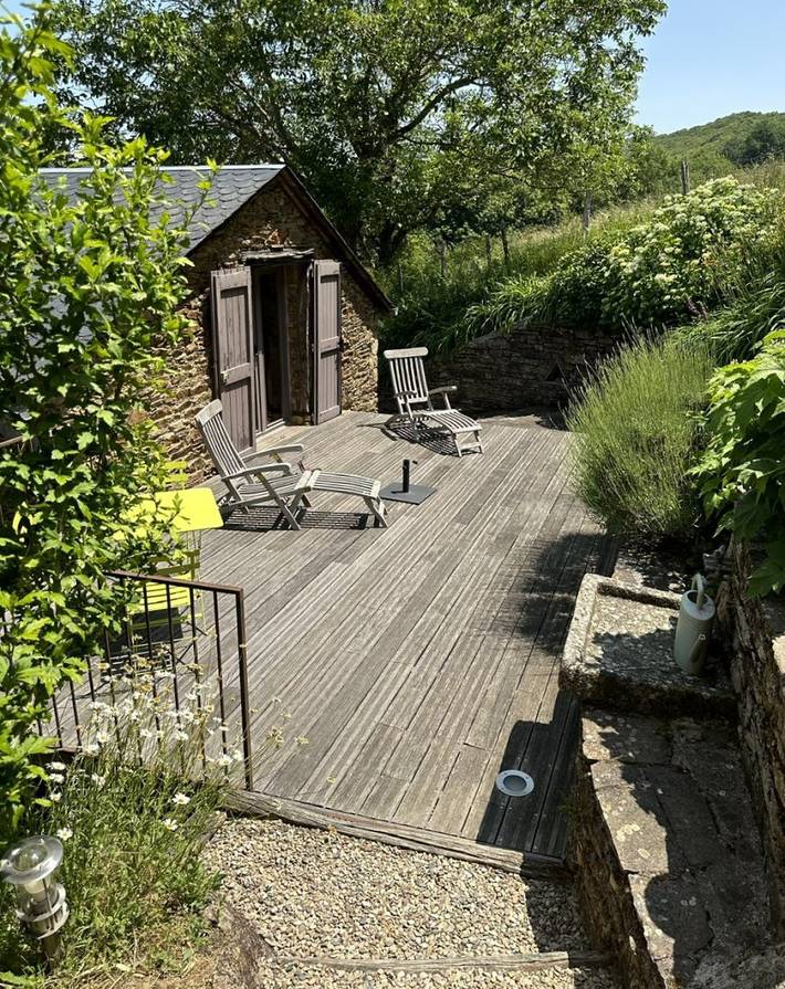 Gîte pour 2 personnes, avec terrasse et jardin, animaux acceptés dans l' Aveyron - 3