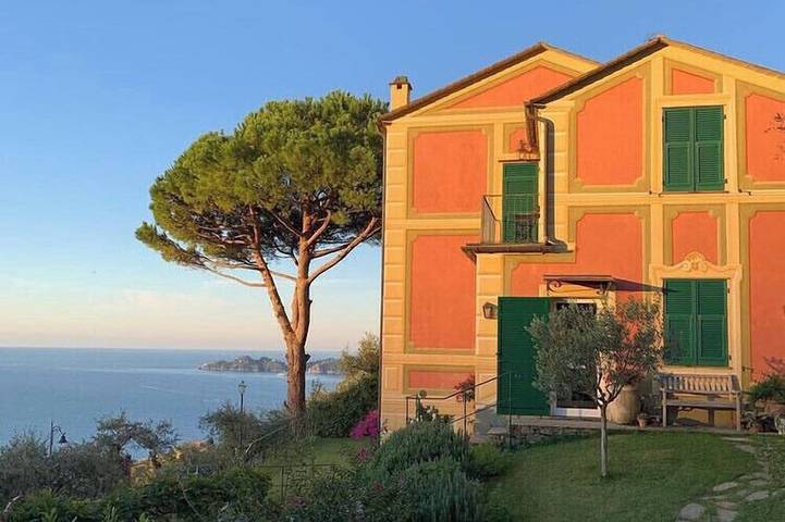Villa per 6 persone, con giardino in Zoagli