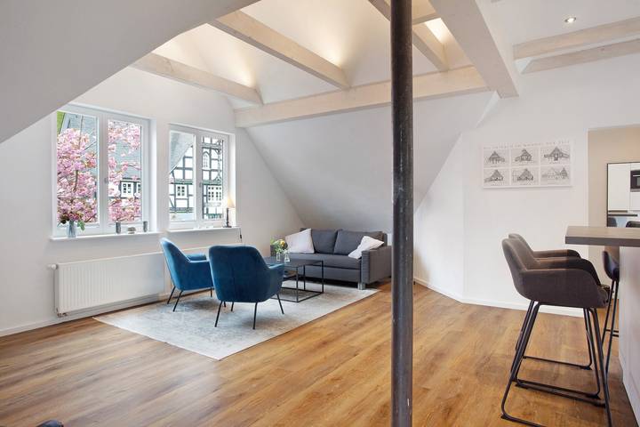 Ferienwohnung für 5 Personen, mit Garten