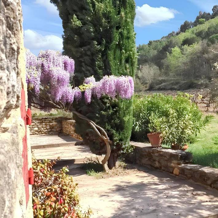 Location de vacances pour 8 personnes, avec piscine et jardin à Ansouis - 4