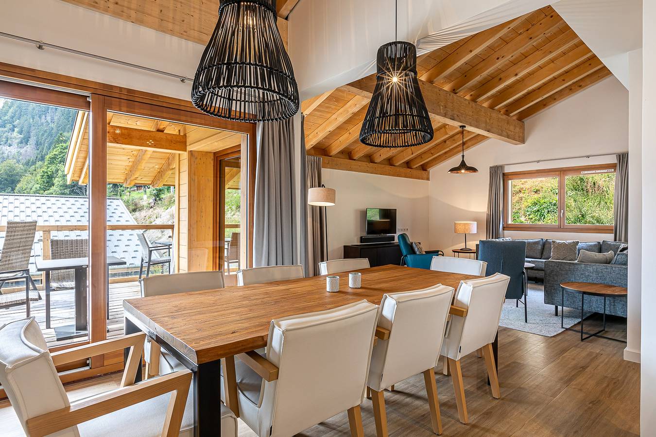 Alpchalets Portes du Soleil — App. 7p. sauna in Abondance, Les Portes du Soleil