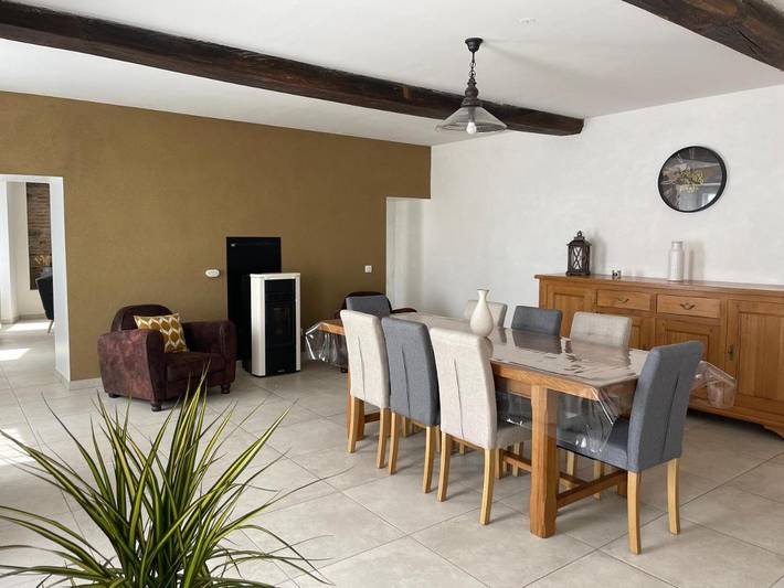Maison de vacances pour 8 personnes, avec jardin