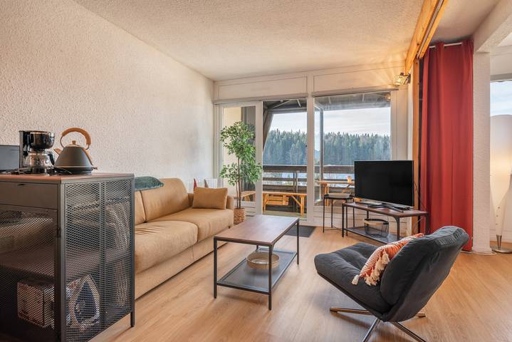Studio pour 6 personnes, avec Balcon et Jardin