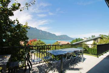 Cottage pour 8 personnes, avec jardin et vue sur le lac, adapté aux familles à Viviers-du-Lac