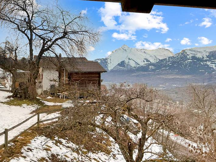 Ferienhaus für 4 Personen, mit Balkon und Terrasse sowie Garten in Les Agettes