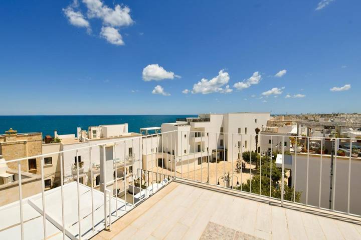 BnB für 2 Personen, mit Terrasse und Ausblick in Polignano A Mare