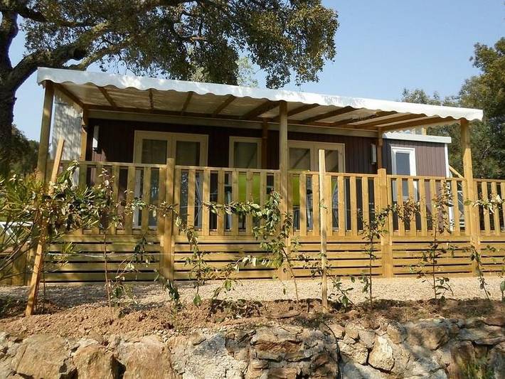 Domaine De La Bergerie - Mobilheim 4 personen - Premium - 2 Schlafzimmer - 4 Personen in Roquebrune-sur-Argens, Mittelmeerküste (Frankreich)