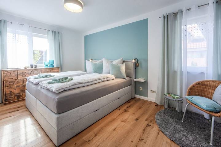 Ferienwohnung für 4 Personen, mit Balkon und Seeblick sowie Ausblick in Untersee - 4