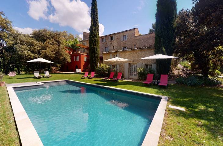 Location de vacances pour 2 personnes, avec piscine et jardin à Malaucène - 3