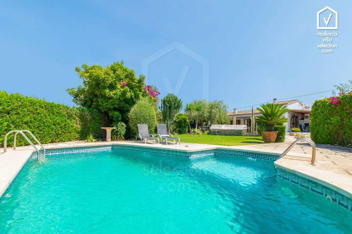 Villa voor 6 personen, met terras en tuin in Alcúdia