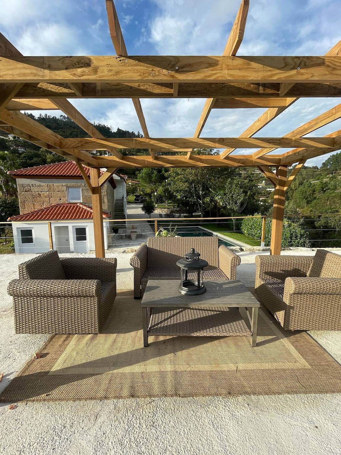 Ferienhaus 'Quinta do Rio Douro - Turismo Rural' mit Bergblick, Pool & Klimaanlage in Penhalonga e Paços de Gaiolo, Porto Distrikt