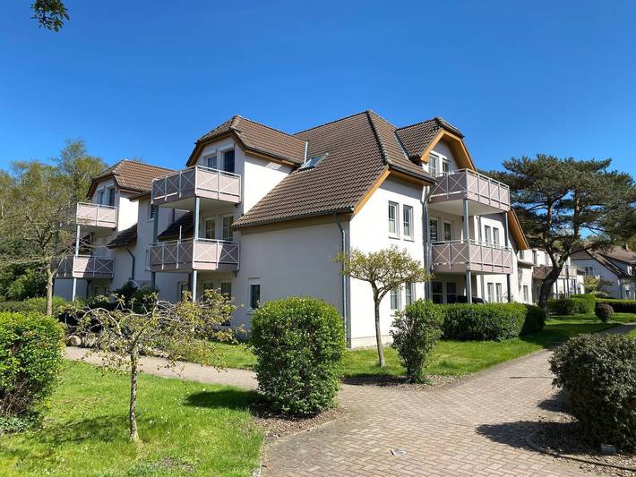 Bungalow für 2 Personen, mit Balkon und Balkon/Terrasse sowie Terrasse auf Fischland - Darß - Zingst