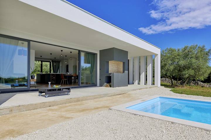 Villa für 4 Personen, mit Garten und Pool in Kroatien - 4