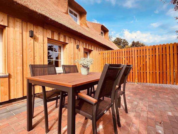 Ferienwohnung für 2 Personen, mit Terrasse und Garten sowie Sauna in Grödersby