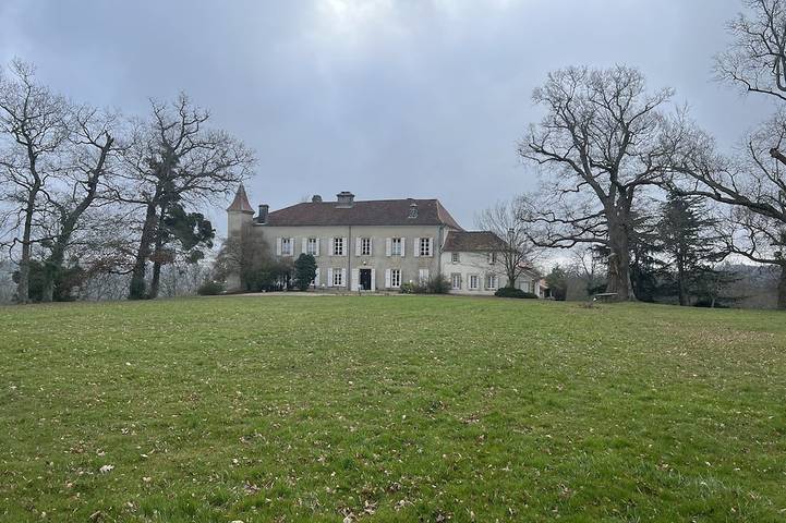 Château pour 20 personnes, avec jardin dans le Gers