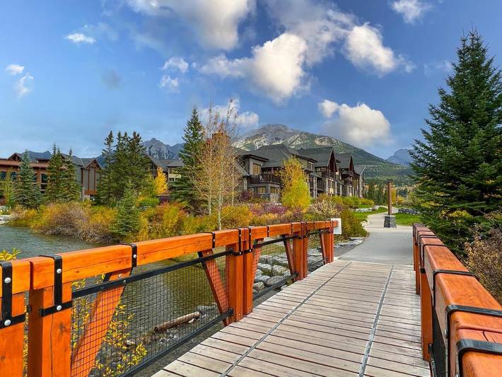 Vakantiewoning voor 4 personen, met whirlpool en tuin in Banff Nationaal Park
