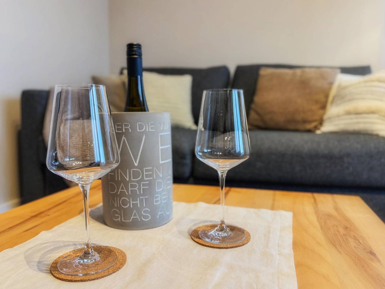 Ganze Ferienwohnung, Appartement/Fewo, Bad, Wc, 1 Schlafraum in Mertesdorf, Moseleifel