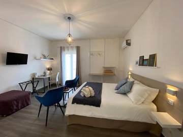 Maison d’hôte pour 2 personnes, avec terrasse et vue à Cefalù