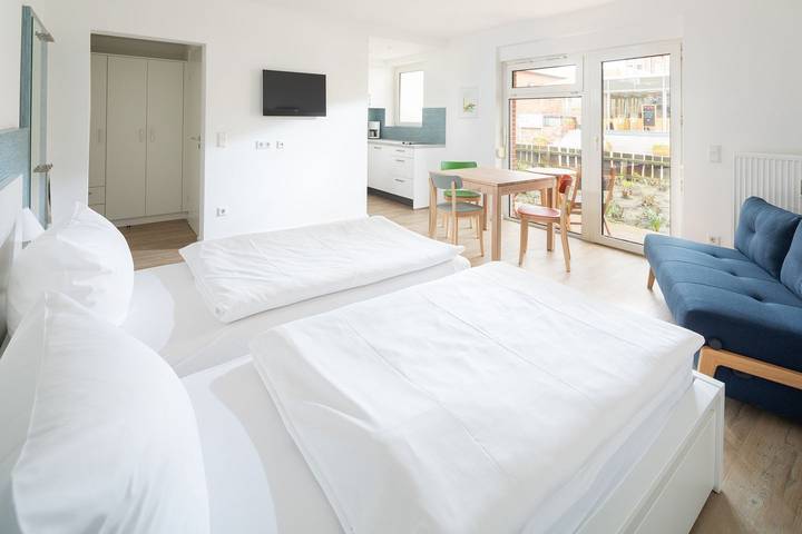 Ferienwohnung für 3 Personen, mit Terrasse auf Juist