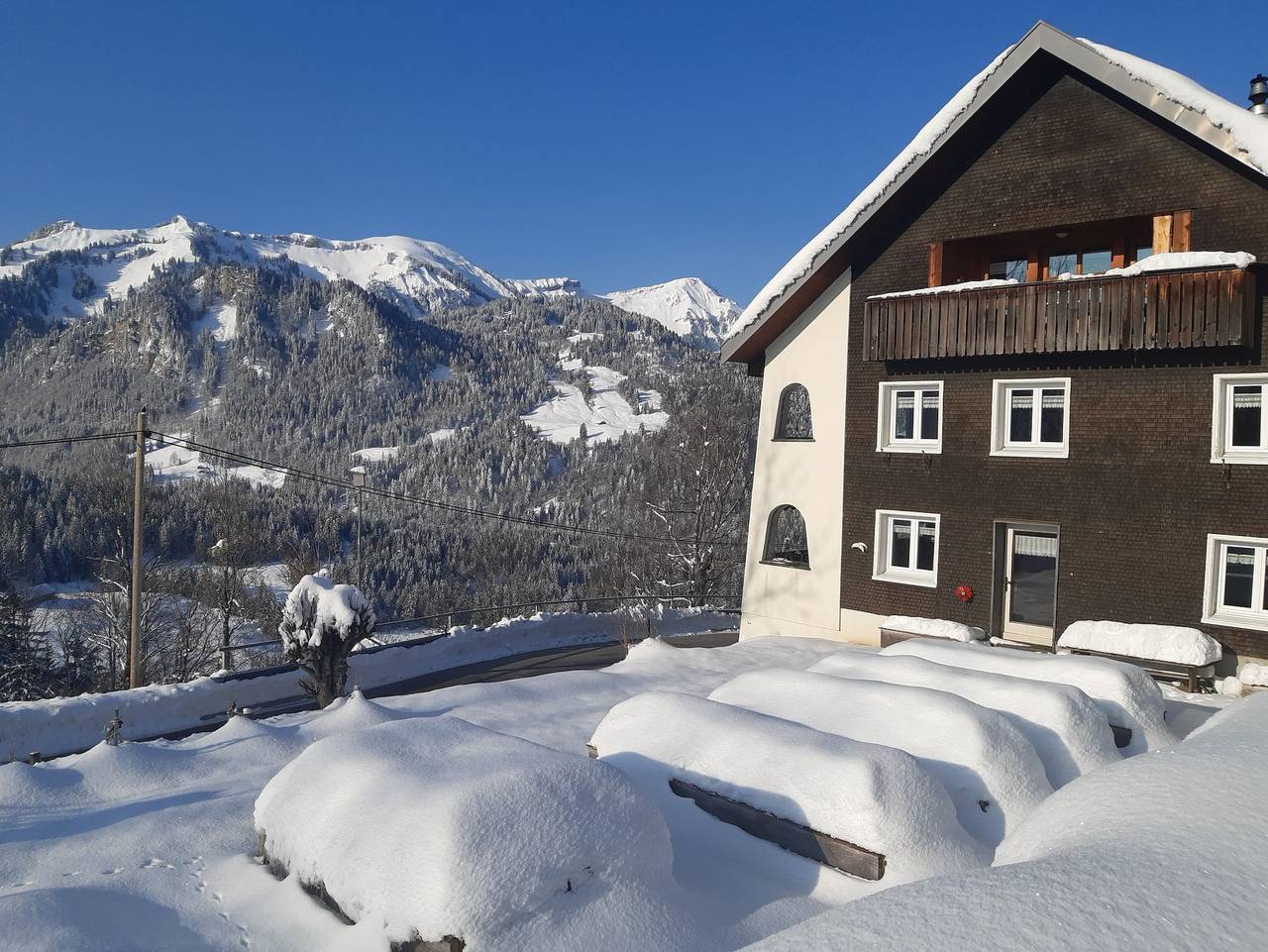 Ganze Ferienwohnung, Ferienwohnung Nußbaumer - Ferienwohnung Alpenblick in Sibratsgfäll, Bregenzerwald