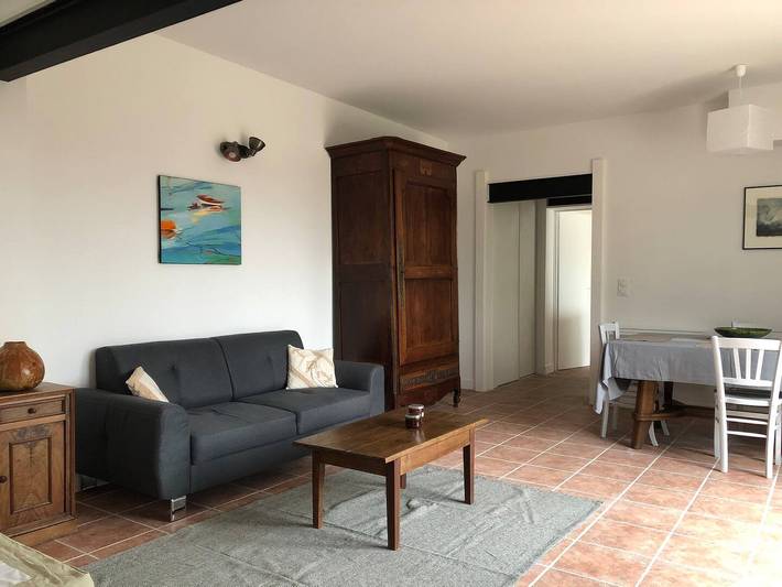 Gîte pour 3 personnes, avec terrasse ainsi que piscine et jardin, animaux acceptés en Charente-Maritime - 3
