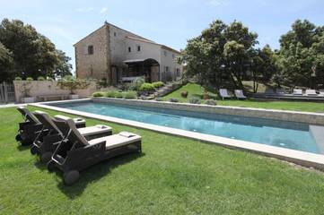 Chambre d’hôte pour 2 personnes, avec jardin ainsi que piscine et vue à Beaumes-de-Venise