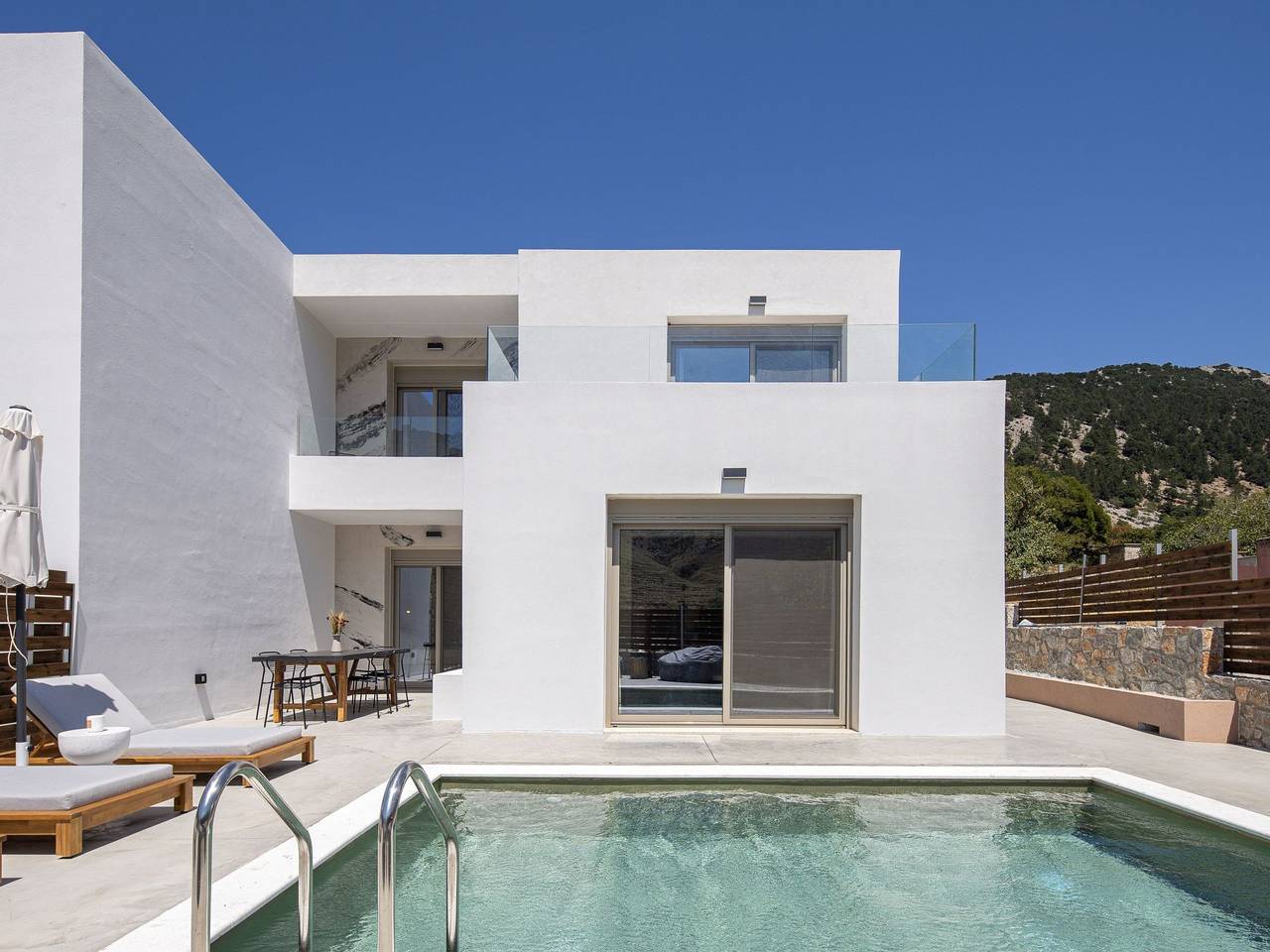 Imbros Villa lll -''Gratis''Beheizter Pool in den Bergen in Chania und Umgebung