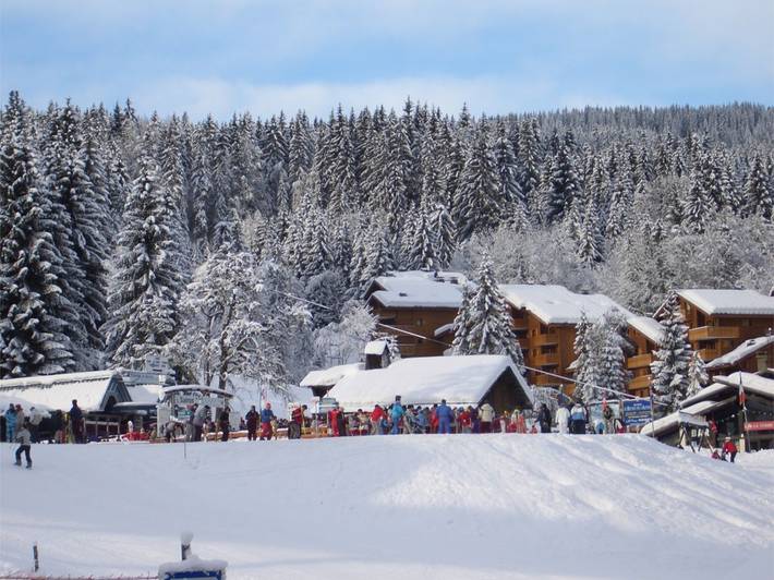 Gîte pour 6 personnes, avec balcon dans Station de Morillon - 2
