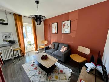 Appartement De Vacances pour 5 Personnes dans Le Mans, Sarthe, Photo 2