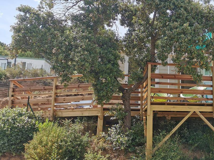 Camping Les Lauriers Roses - Mobilhome 4 personnes - Opio - Confort Evo 24m² in Roquebrune-sur-Argens, Côte méditerranéenne (France)
