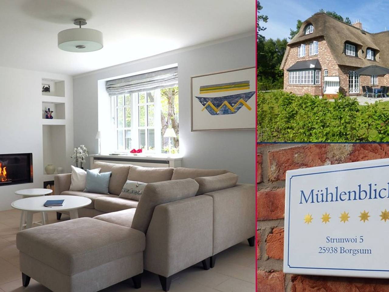 Haus Mühlenblick - "Entspannen im Haus Mühlenblick: Ihr Traumurlaub an der Nordsee!" in Borgsum, Föhr