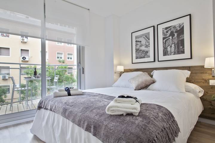 Apartamento de vacaciones para 5 personas, con balcón - 1