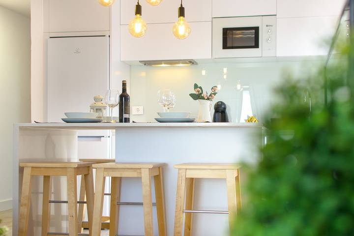 Entire apartment, Stylish Holiday Apartment "Vela" Close to the Beach with Wi-Fi & Terrace in Honda Beach, San Bartolomé