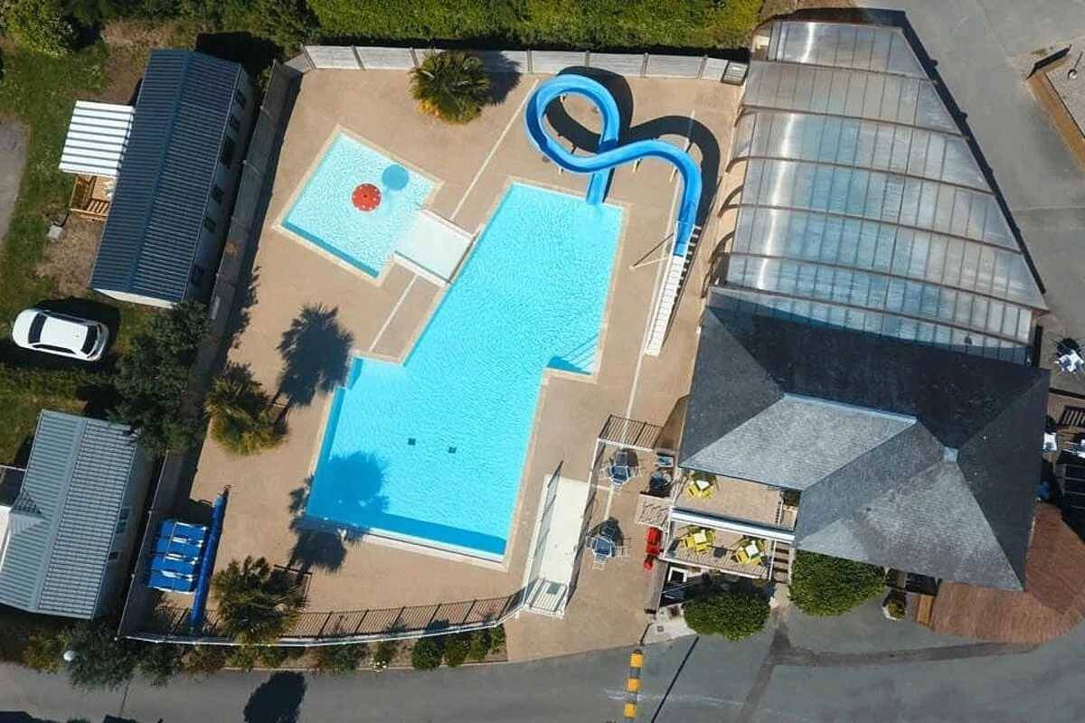 Camping 4 étoiles - Piscine  - cca0chh in Fouesnant, Côte de Cornouaille