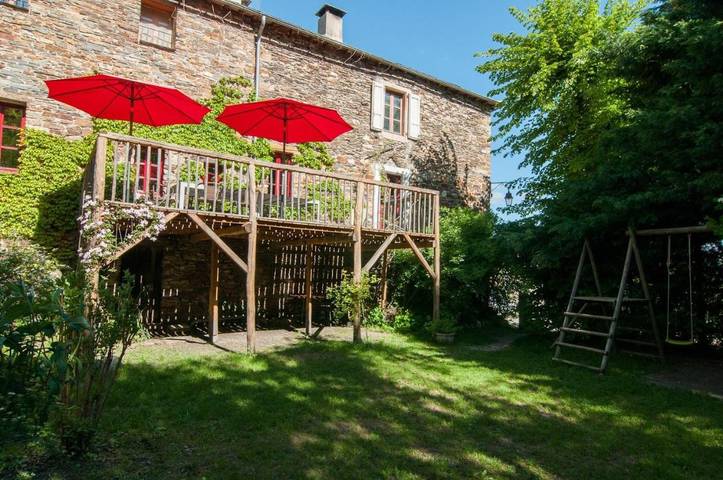 Location de vacances pour 10 personnes, avec jardin et vue, animaux acceptés à Moissac-Vallée-Française - 3