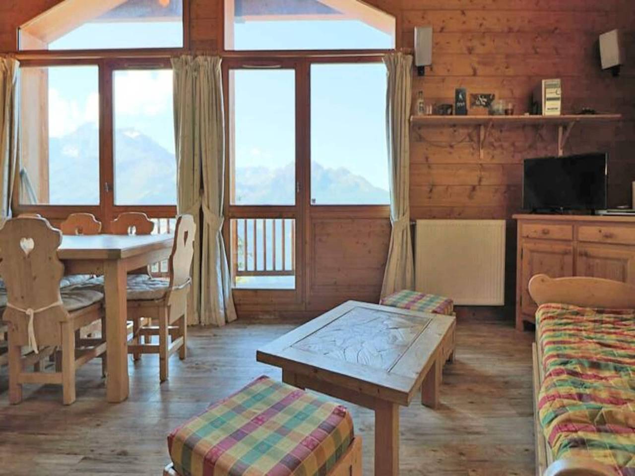 Apartamento entero, 4 Habitaciones para 8 Personas in La Rosière, Montvalezan