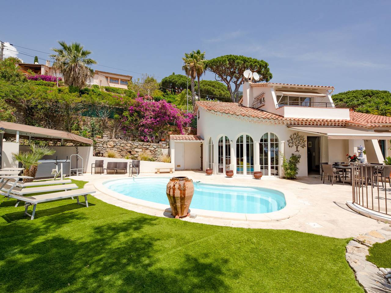 Villa Bindouletto in Sainte-Maxime, Côte méditerranéenne (France)