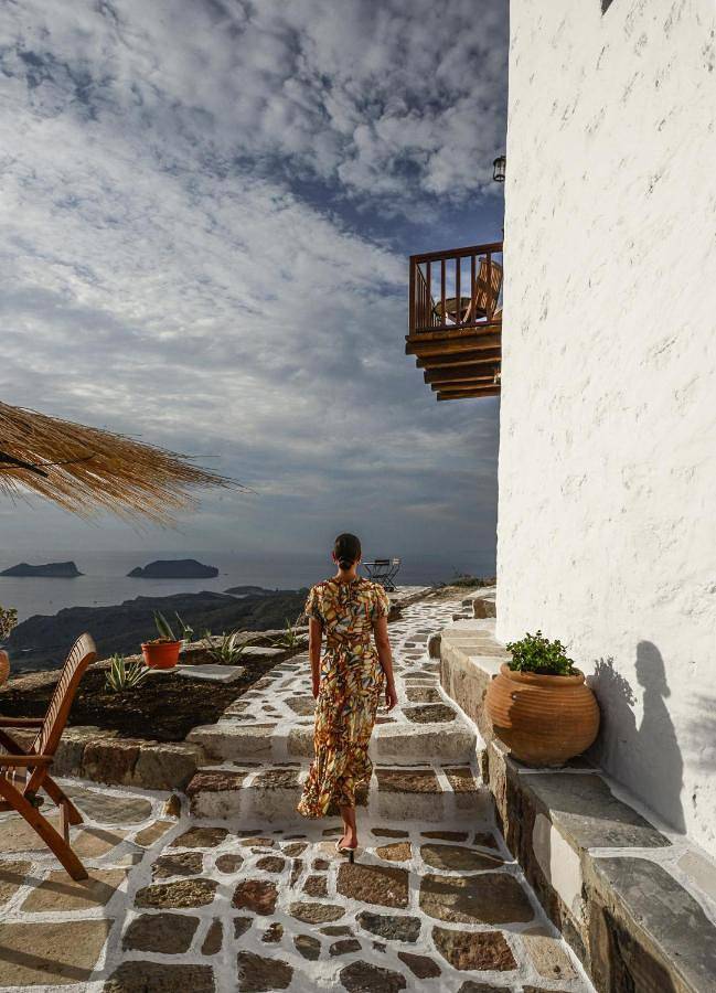Chambre d’hôte pour 4 personnes, avec vue ainsi que jardin et balcon dans Milos - 3