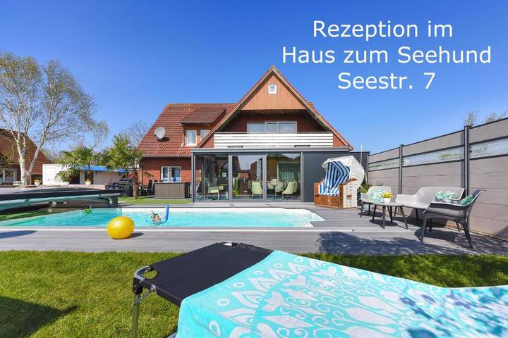 Ferienwohnung für 4 Personen, mit Balkon/Terrasse und Balkon in Bensersiel
