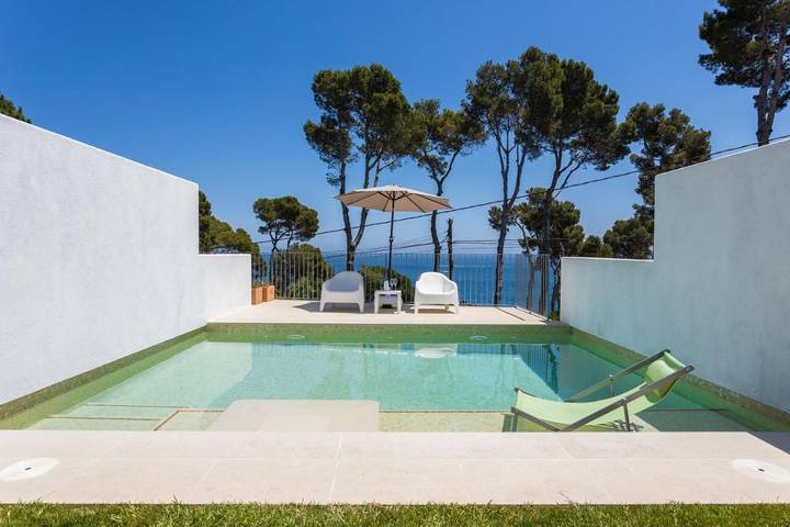 Villa pour 6 personnes, avec vue ainsi que jardin et piscine, animaux acceptés dans Calella de Palafrugell - 4