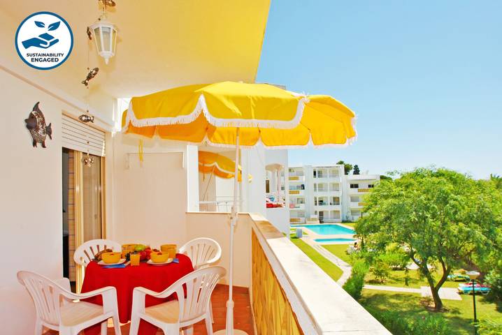 Apartamento de férias para 5 pessoas, com Varanda e Jardim e ainda Piscina em Albufeira