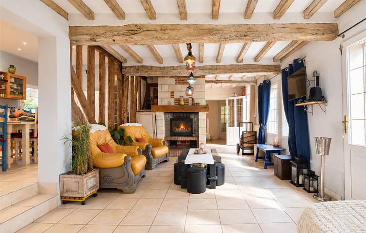 Encantador apartamento con piscina y jardín, a 2 km de Les Authieux-sur-Calonne in Saint-André-d'Hébertot, Region de Lisieux