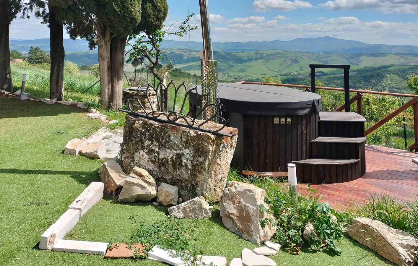 Charmante 200qm Wohnung mit Pool, Garten und Parkplatz in Campiglia d'Orcia, Castiglione d'Orcia und Umgebung