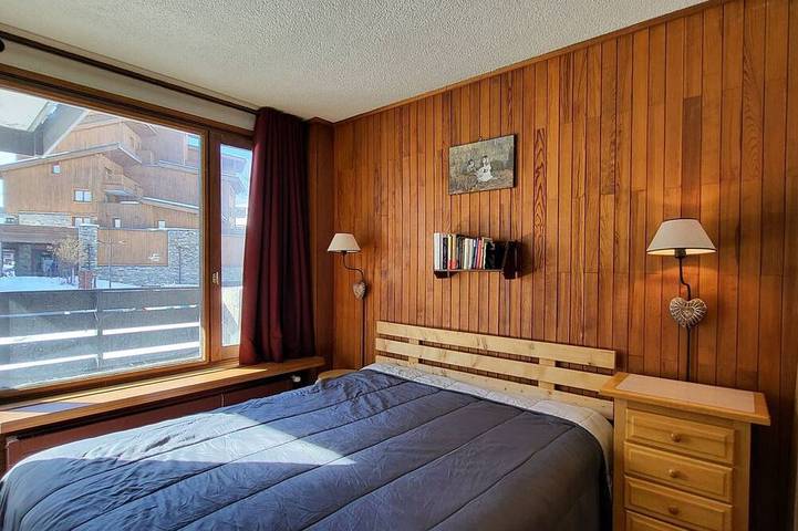 Ganze Wohnung, Tignes: 2-Zimmer-Wohnung 41m², 500m von Pisten, Balkon Südwest, WLAN, 4-5 Pers. in Tignes, Vanoise-Massiv