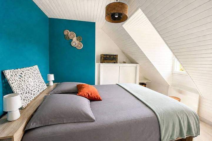 Beautiful and warm house, beach within walking distance, large garden, rated 3* in Île-Tudy, Région de Quimper