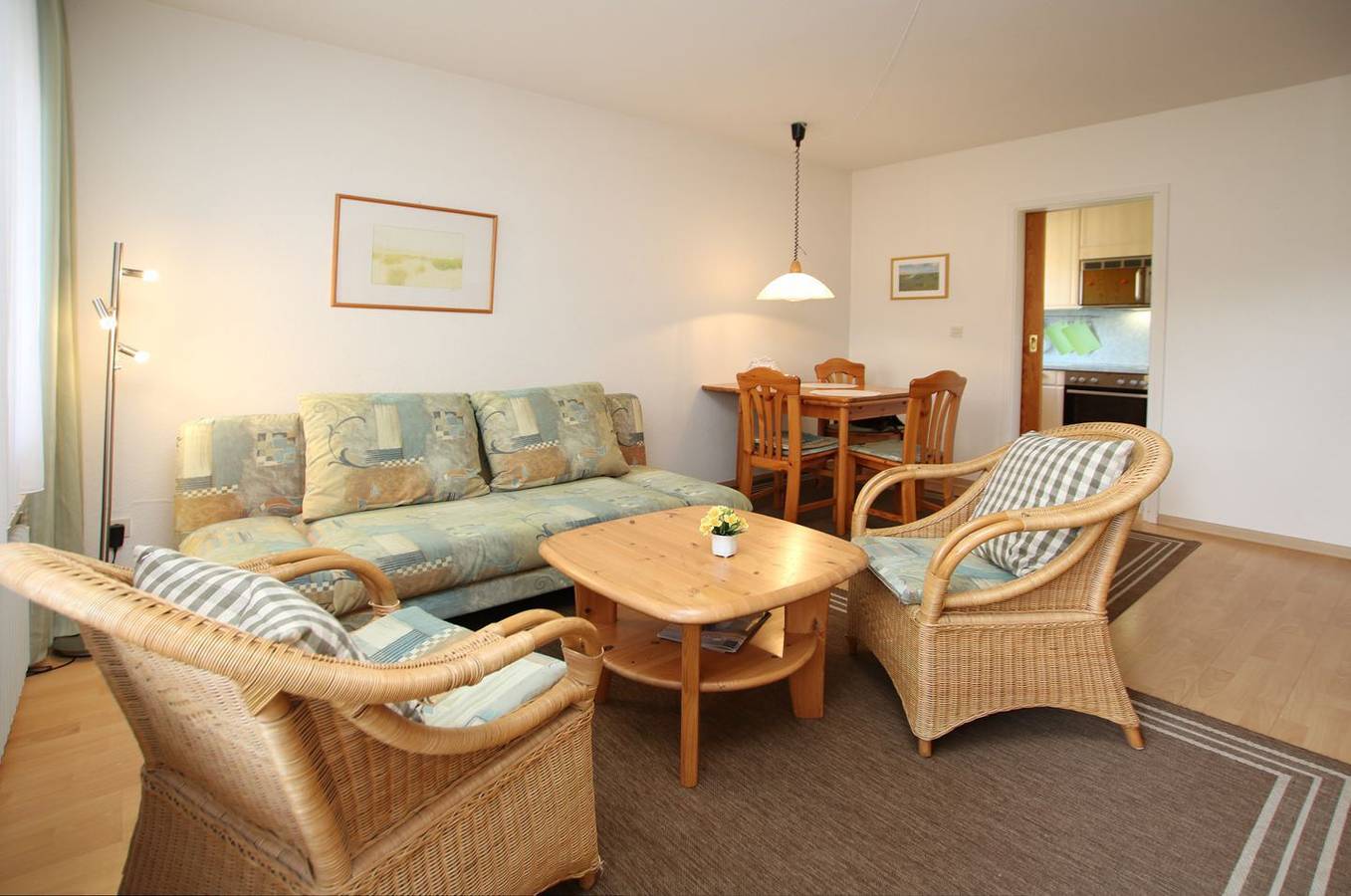 Ganze Wohnung, Ferienwohnung mit 2- Zimmern auf ca. 45m² in Wyk auf Föhr (Stadt), Wyk auf Föhr