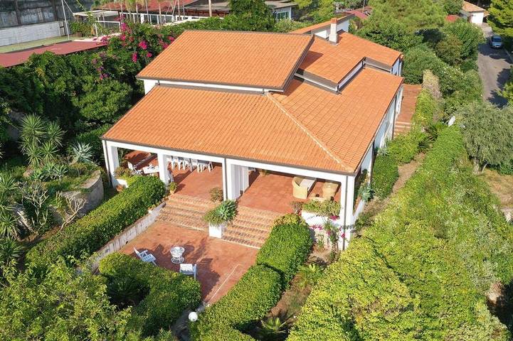 Panoramische Villa Am Meer Mit Pool in Gioiosa Marea, Messina Provinz