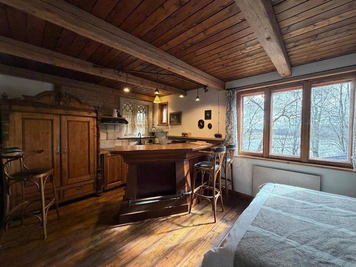Appartement de vacances pour 3 personnes, avec Terrasse et Jardin