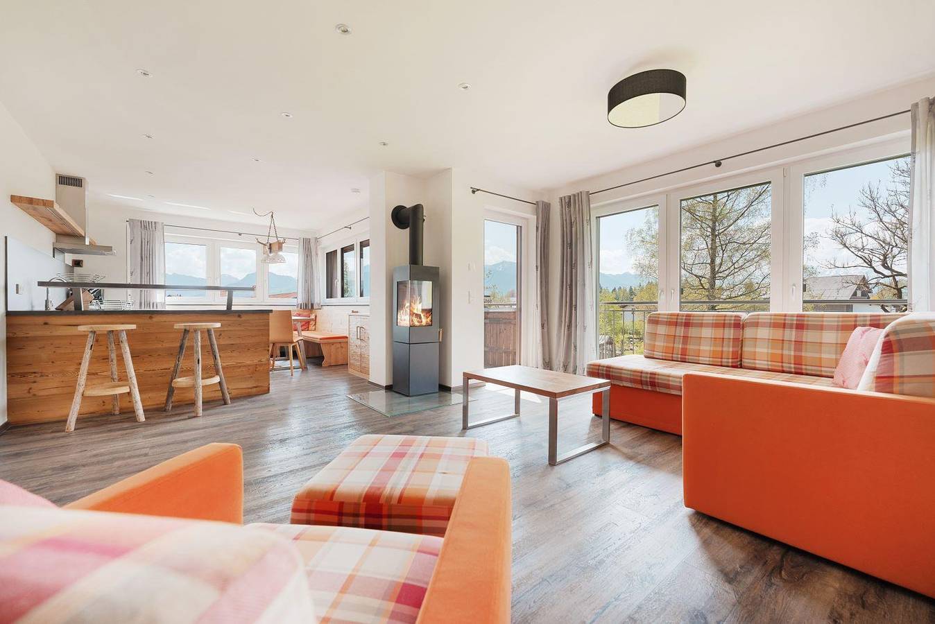 Ganze Ferienwohnung, Ferienwohnung 1 Og - 2 Schlafzimmer, Sauna, Balkon in Ofterschwang, Bayerisch Schwaben