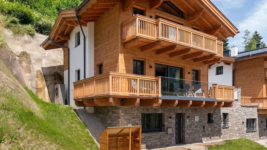 Chalet für 13 Personen, mit Terrasse und Sauna in Mühlbach am Hochkönig
